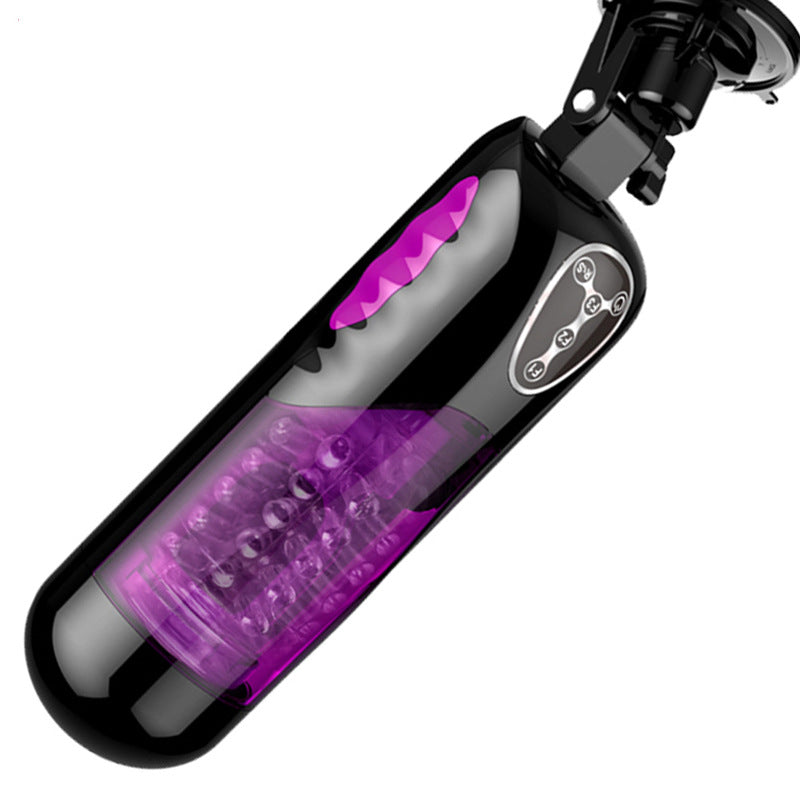 Lurevibe - First Class Trainer Rotating and Thrusting Suction Cup Masturbator - Lurevibe