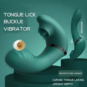 Lurevibe - Spinning Sucking Vibrator - Lurevibe