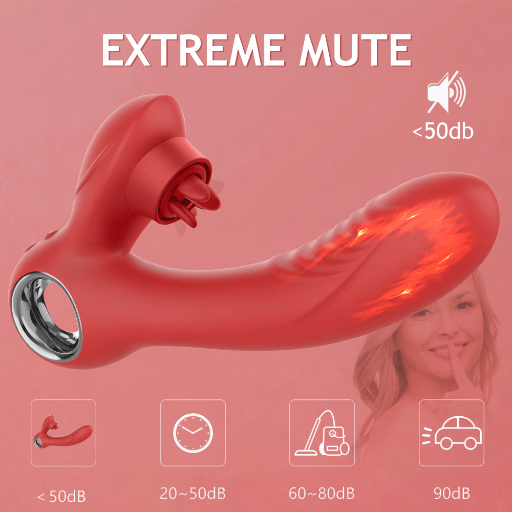 Lurevibe - Pussy Clitoral Stimulation Tongue Licking G Spot Orgasm Female Masturbation  Vibrator - Lurevibe