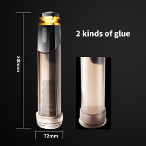 Lurevibe - Electric Penis Enlargement Male Masturbation Cup Water Bath Air Vacuum Pump - Lurevibe