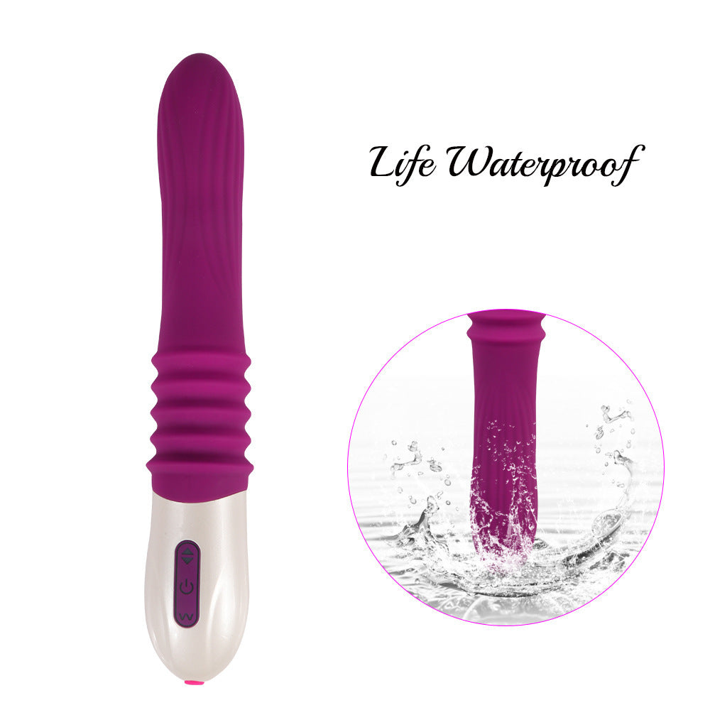 Lurevibe -Telescopic Thrusting 10 Frequency Sex Machine for Female - Lurevibe