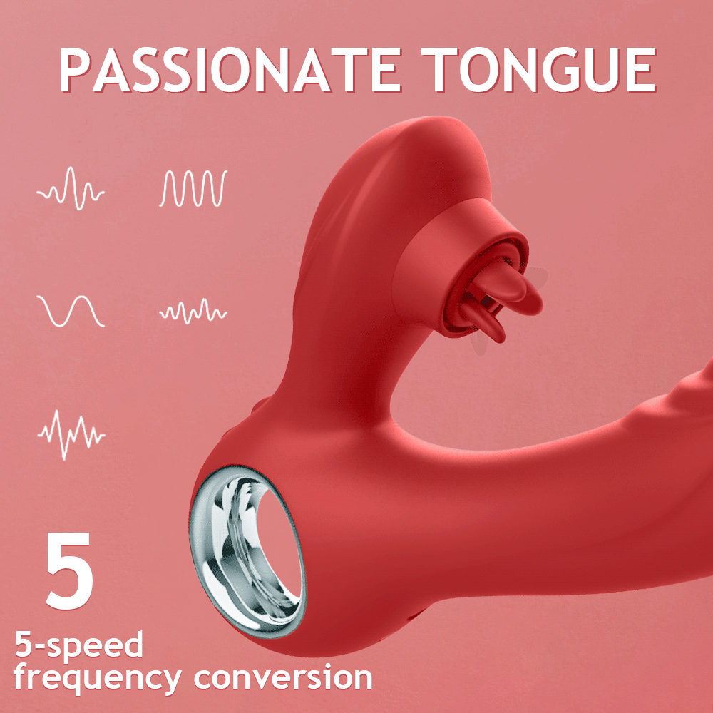Lurevibe - Pussy Clitoral Stimulation Tongue Licking G Spot Orgasm Female Masturbation  Vibrator - Lurevibe