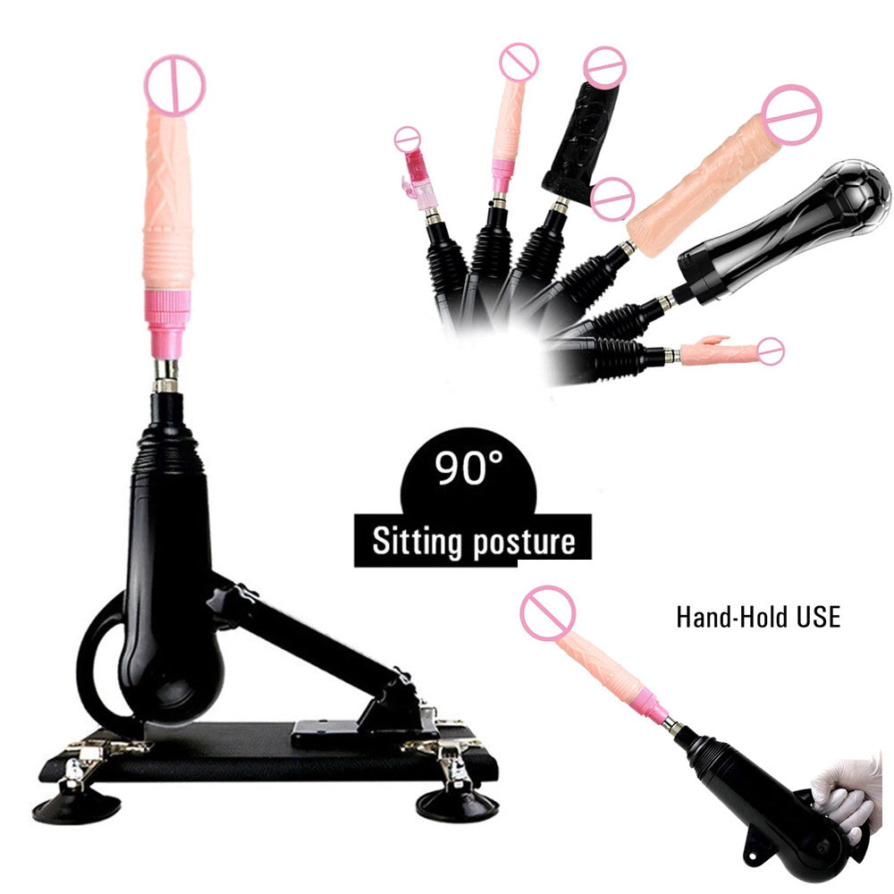 Lurevibe - Automatic Sex Machine With Dildo Strong Motor Masturbator Black  Love Machines | Lurevibe