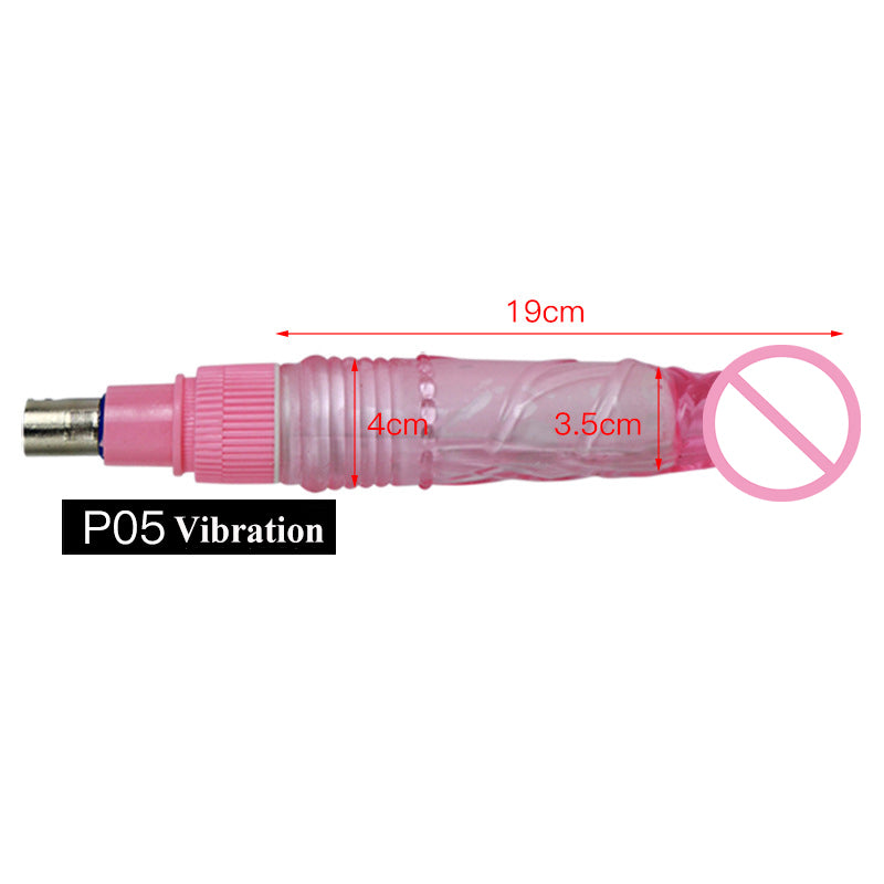 Lurevibe - Automatic Gun Machine Penis Accessories Female Masturbator Extension Rod - Lurevibe