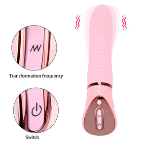 Lurevibe - Women Vagina Clitoris Stimulator Multifunction G-spot Massager 10 Speed Tongue Vibrator Female Masturbation - Lurevibe
